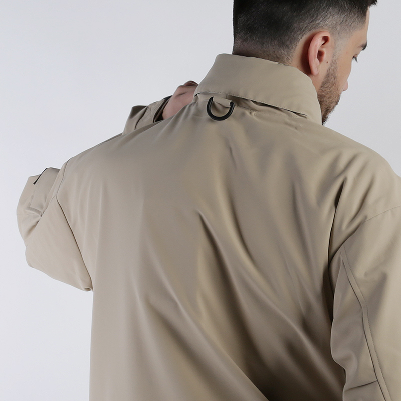 мужская бежевая куртка Carhartt WIP Elmwood Jacket I026022-wall - цена, описание, фото 6